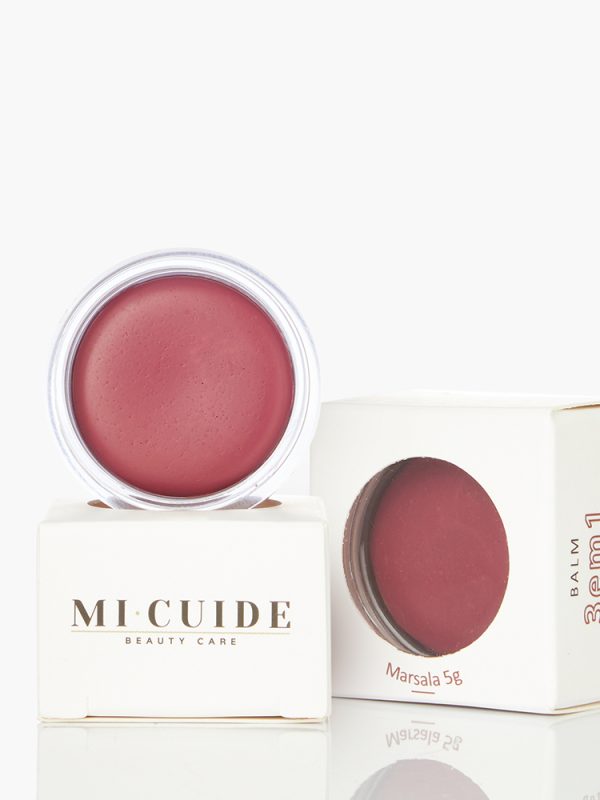 Balm Marsala 3 em 1:  Blush, Batom e Sombra
