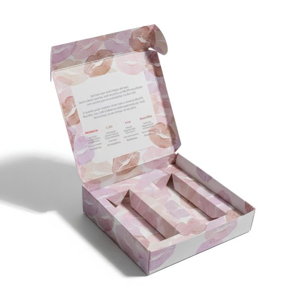 Caixa Presente MiLips - Divisória Dupla